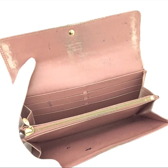 Louis Vuitton Vernis Ikat Flower Porte Feuille Sarah Long Bifold Wallet - Picture 7 of 8